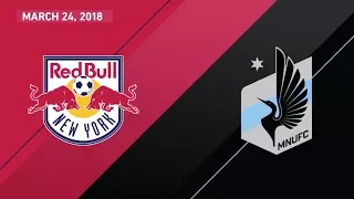 HIGHLIGHTS: New York Red Bulls vs. Minnesota United FC | March 24, 2018