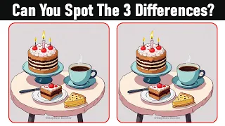 Spot the Difference #71 🔎🧩 Only 5% Can Find 3 Differences | Visual Workout