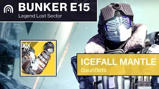 Titan SOLO BUNKER E15 Legend Lost Sector EASY Speedrun (Destiny 2 Beyond Light) Icefall Mantle