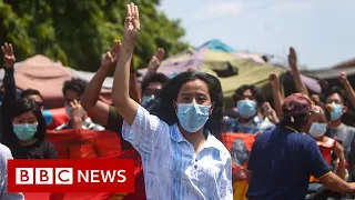 100 days on from the coup in Myanmar - BBC News