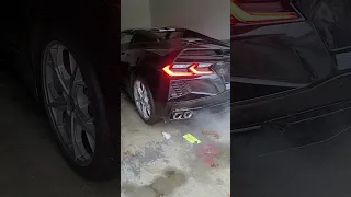 c8 corvette z51 stock exhaust cold start