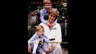 Prince William and Prince Harry miss their mother Princess Diana 🥺❤️ (HD) || #Short
