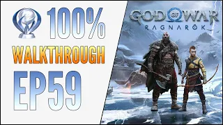 [EP59] God of War Ragnarok 100% Walkthrough - Miklimunnr - Lake of Nine