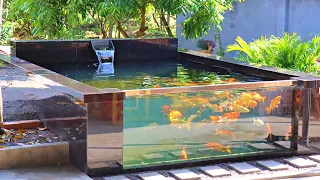 Aquarium Design 12m³(3170gallons) - simple practical, save