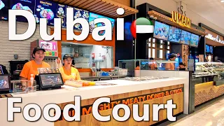 Food Prices in Dubai, Food Court in Dubai Mall Review 4K 🇦🇪