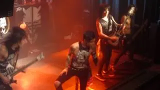 Black Veil Brides - Fallen Angels (live @ Nosturi, Helsinki 26-11-13)