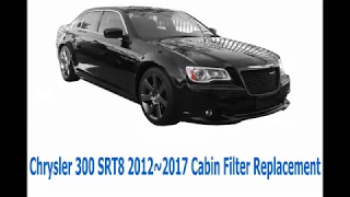 Chrysler 300 / 300c Cabin Air Filter Replacement