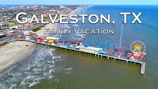 GALVESTON ISLAND, TEXAS | Family Vacation Travel Video | Sony A6500