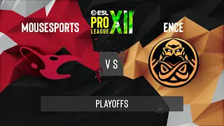 CS:GO - Mousesports vs. ENCE [Nuke] Map 1 - ESL Pro League Season 12 - Playoffs - EU