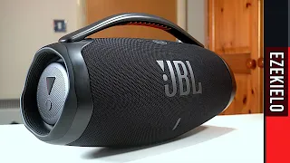 introducing JBL Boombox 3 with Binaural SOUND TEST!