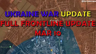 Ukraine War Update (20230310): Full Frontline Update