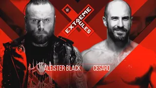 FULL MATCH - Aleister Black vs. Cesaro: Extreme Rules 2019