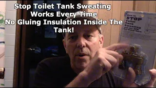 How To Stop A Toilet Tank From Sweating