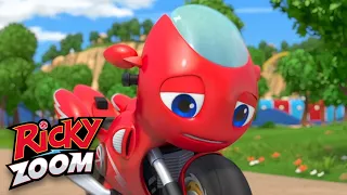 Tired and True ⚡️Hour Special ⚡️ Motorcycle Cartoon | Ricky Zoom
