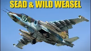 Reapers SEAD & Wild Weasel Practice Mission | Su-25 Su-27 Mirage A-10 | DCS