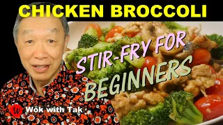 Stir-fry CHICKEN BROCCOLI for beginners using the FAST Cooking System.