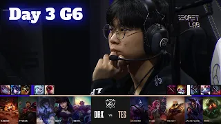 DRX vs TES | Day 3 LoL Worlds 2022 Main Group Stage | DRX vs Top Esports - Groups full game