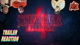 STRANGER THINGS 4 Trailer Reaction!! | Official Trailer | Netflix