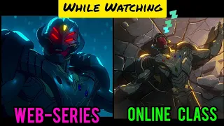 Web-Series Vs Online Class Student Marvel Meme