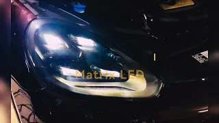 Upgraded Cayenne matrix LED haedlight