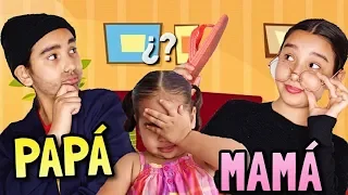 ¡CON MAMÁ VS CON PAPÁ! - Gibby :)