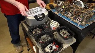 Ultrasonic cleaner from Harbor Freight - tips and tricks