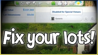 "Disabled For Special Venues" FIX! | The Sims 4 (Tutorial)