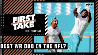 Do the Dolphins have the best WR tandem in the NFL? | First Take