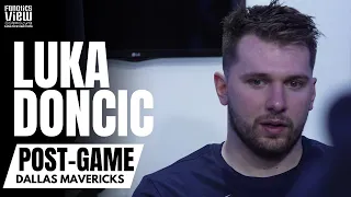 Luka Doncic Reacts to Dallas Mavs Series Win vs. LA Clippers & "Pleasure" Playing With Kyrie Irving