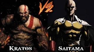 Saitama Vs Kratos // Who will win ?? God of war Vs One punch man