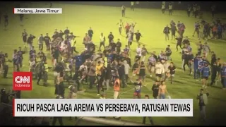 Ricuh di Laga Arema Vs Persebaya, Ratusan Orang Tewas