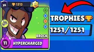 CURSED ACCOUNT 35 RANK BROCK - NONSTOP BRAWL STARS