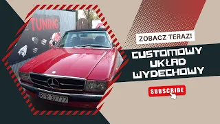 Mercedes 380 SL | Tuning Wdechu | Przeróbka | Customowy Układ Wydechowy