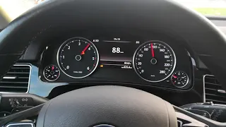 Vw Touareg V6 TDI 262 HP Acceleration 0/100