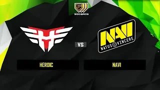 Heroic vs Navi - map 1 de vertigo - ESL Pro League Season 9 Europe