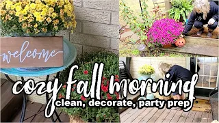 NEW! CLEAN AND DECORATE WITH ME | PARTY PREP AND CLEAN WITH ME | DAY IN THE LIFE | ROBIN LANE LOWE