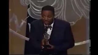 Hinton Battle wins 1991 Tony Award for Best Featured Actor in a Musical