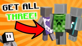 HOW TO GET ALL 3 OF THE NEW MINECRAFT CAPES!! (+ Glitch mask)