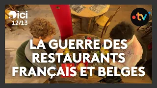 La guerre des restaurants entre les Belges et les Français