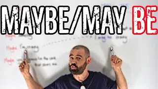 Maybe vs May be| ROCK YOUR ENGLISH #193