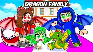 Having A DRAGON FAMILY In Roblox !! @AyushMore @EktaMore