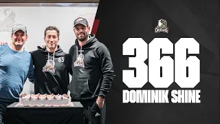 Dominik Shine 3rd all-time games played milestone