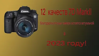 7DMarkII Часть1. 12 качеств благодаря которым я считаю  эту камеру актуальной в 2023 году. Часть1