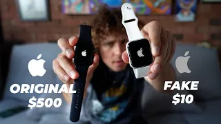 I bought a FAKE Apple Watch for $10 | How BAD is it? ⏰
