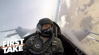 'Absolutely incredible': What it's like to fly in an F-16 | First Take