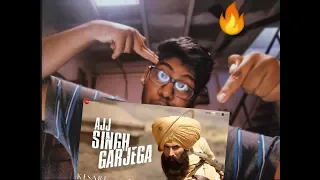 Ajj Singh Garjega - Kesari |Official Song| REACTION | REVIEW