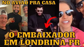Gusttavo Lima faz show INESQUECÍVEL em Londrina e vai para CASA com Andressa Suita e amigos FAMOSOS