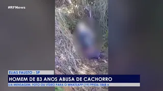 RF News - Homem de 83 anos é flagrado abusando de cachorro em Elias Fausto