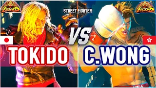 SF6 🔥 Tokido (Ken) vs Chris Wong (Luke) 🔥 SF6 High Level Gameplay