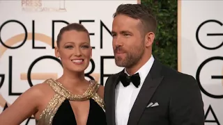 Blake Lively and Ryan Reynolds Fashion - Golden Globes 2017